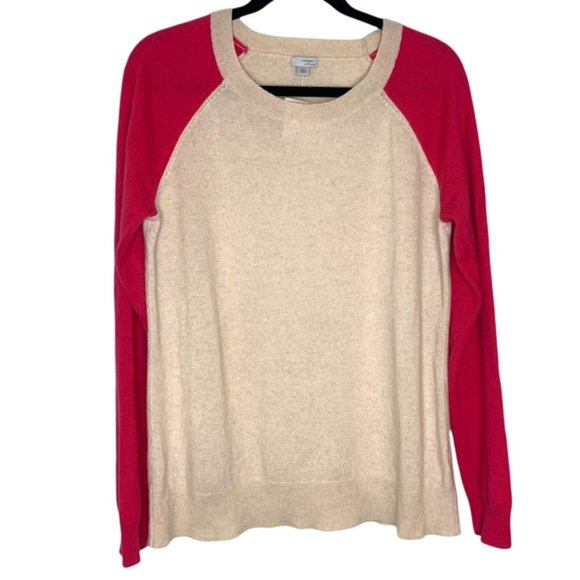 Halogen Cashmere Crew Neck Sweater - Picture 1 of 4